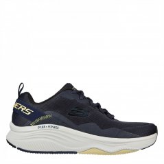 Skechers Relaxed Fit: D'Lux Fitness - Roam Free Navy/Lime