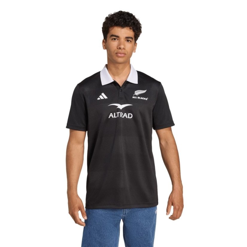adidas All Blacks Supporters Polo Shirt 2025 Mens All Black