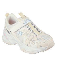 Skechers Unisex Kids' Classic Low-Top Trainers Natural/Multi