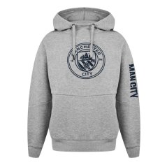 Source Lab Manchester City Hoodie Adults Grey