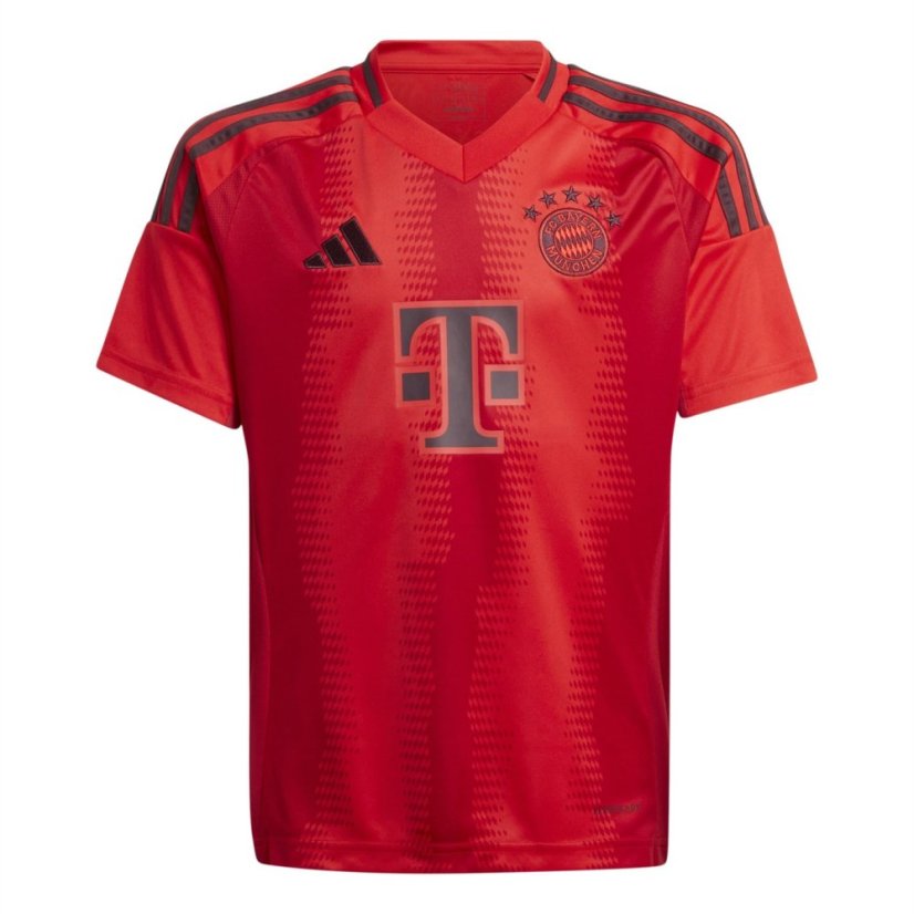 adidas FC Bayern Munich Home Shirt 2024 2025 Juniors Red