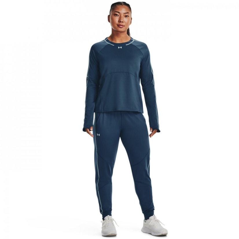 Under Armour Train Cold Weather Crew Petrol Blue