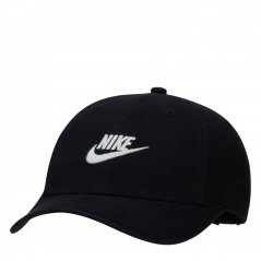 Nike Heritage 86 Kids' Adjustable Hat Black/White