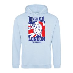 Lonsdale Printed Logo Hoodie Sky Blue 3