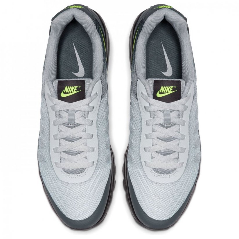 Nike Air Max Invigor Trainers Mens Black/Volt/Grey