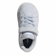 adidas Kids' Grand Court Low-Top Trainers Crystal Sky/Ftw