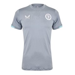 Castore Men's Aston Villa Licensed Short Sleeve T-Shirt Tradewinds