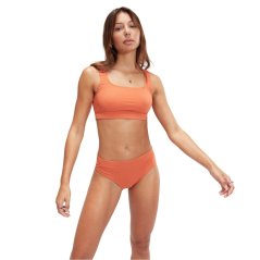 Speedo Textured Deep U-Back Bikini Orange