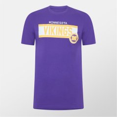 New Era NFL24 Ss Tee 99 Purple