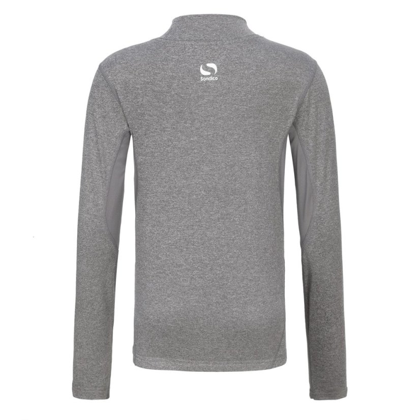 Sondico Mock Neck Baselayer Juniors Grey