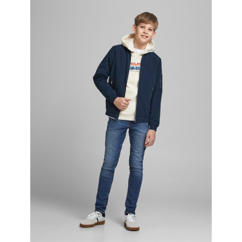 Jack and Jones Kids' Rush Bomber Jacket Navy Blazer