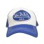 Von Dutch Logo Cap Mens Wht/Royal Blue