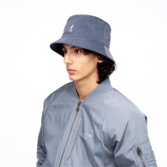 KANGOL Adults Cord Bucket Hats Denim Blue