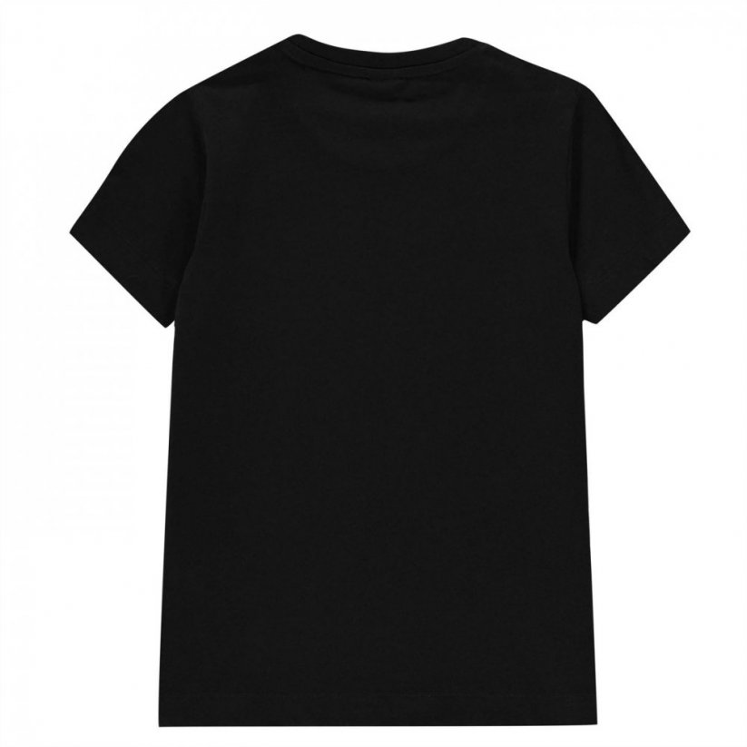Slazenger Plain T Shirt Junior Boys Black