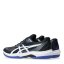 Asics Men's Game Tennis Shoes Black/White