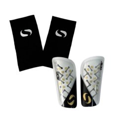 Sondico Aerospine Shin guards White/Gold