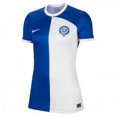Nike Atletico Madrid Away Shirt 2023 2024 Womens Blue/White