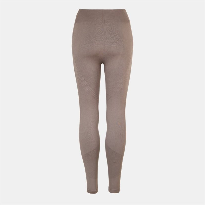 USA Pro Core High Rise Seamless Tights Womens Dusky Mocha