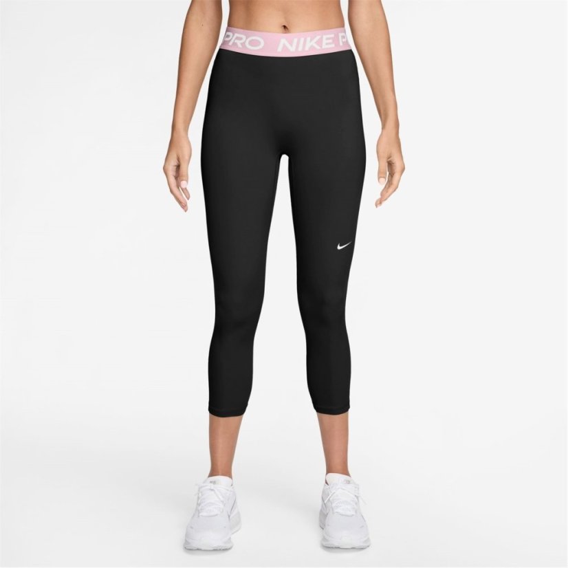 Nike Women's Performance Gym Legging Black/Pink