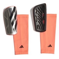 adidas Tiro League Shin Guard Silver/Black
