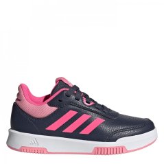 adidas Tensaur 3 Junior Girls Trainers Navy/Pink