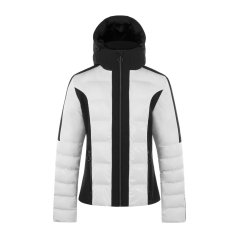 Nevica Women's Neige Water Resistant Windproof Thermolite Slim Fit Ski Jacket White