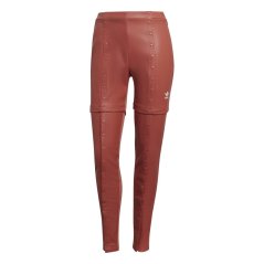 adidas Originals Always Original Slim Snap-Button Pants Womens Brown