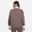 Nike Sportswear Women'S Oversized Fleece Sweatshirt Plum Eclipse/Wh