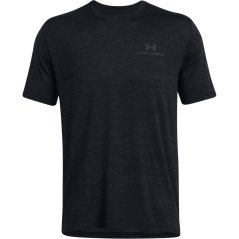 Under Armour Men's Vanish Energy Printed Short-Sleeve Performance Gym Top Black