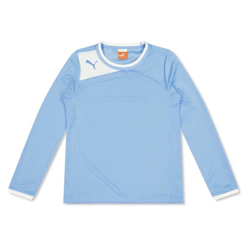 Puma (13) Fb Powercat 5.12 Ls Shirt Juniors Blue