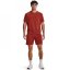 Under Armour Project Rock Terry Gym Top Mens Heritage Red
