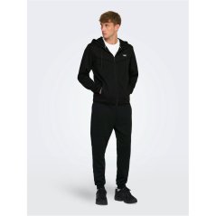 Only Men's Zip Hoodie Black