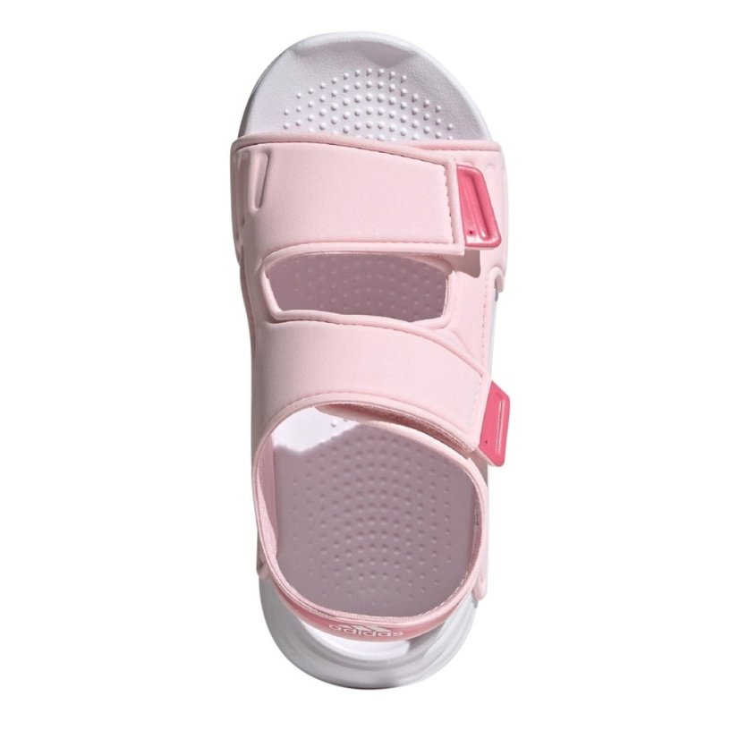 adidas Altaswim Sandals Kids Sliders Girls Pink/White