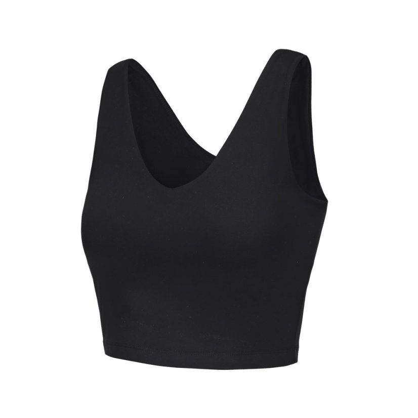 LA Gear Med Impact Bra Ladies Black