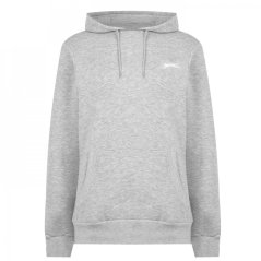 Slazenger Fleece pánská mikina Grey Marl