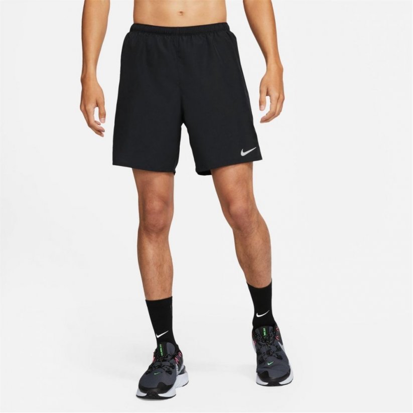 Nike Challenger Men's 2-in-1 Running Shorts Black