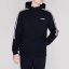 adidas Fleece 3-Stripes Full-Zip pánska mikina Navy/White