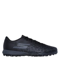 Skechers SKX 1 Astro Turf Football Boots Black/Silver