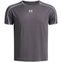 Under Armour Kids' Chall Train Short Sleeve Performance Gym Top Cstlerck/White