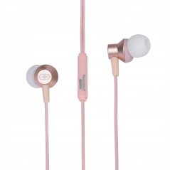 No Fear Wired Earphones Rose Gold