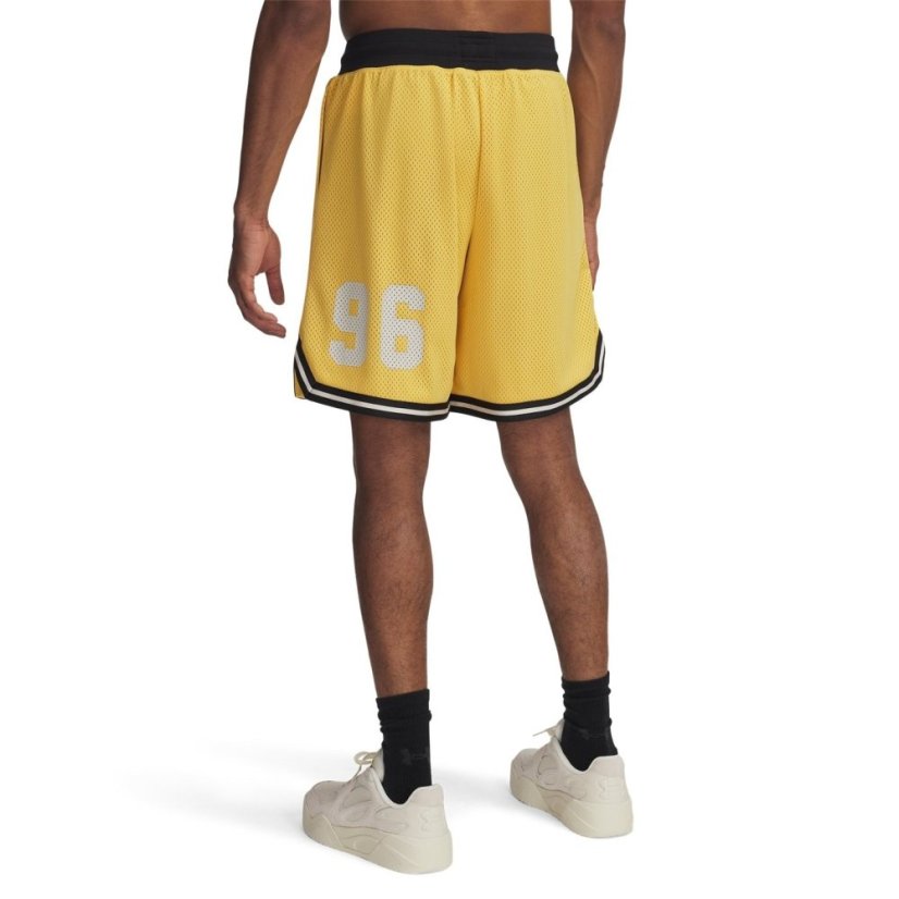 Under Armour Men's Hoops Basketball Shorts Yellow