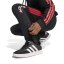 adidas Men's Closed Hem Fleece Joggers Black/Ruby Red