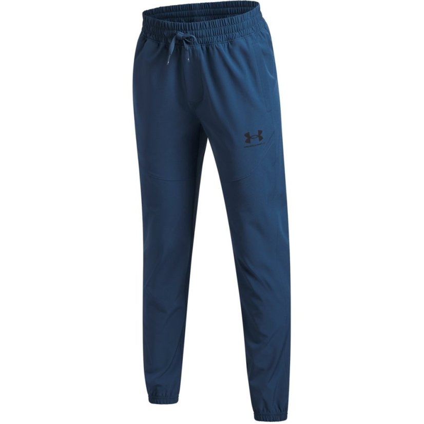 Under Armour UA Vibe Woven Boys Joggers Blue/Black