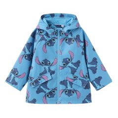 Character Kids' Disney Print Waterproof Long Sleeve Hooded Rain Anorak Stitch