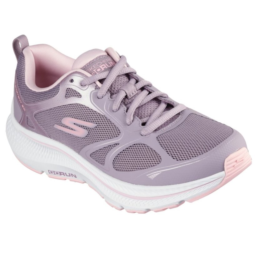 Skechers Go Run Consistent 2.0 - Disti Road Running Shoes Womens Mv Synth/Pink