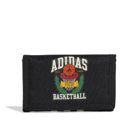 adidas Unisex Hoops Walletet Black/Ivory