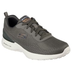 Skechers Skech-Air Mesh Lace Up Sneaker W M Slip On Trainers Mens Olive