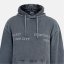Everlast Men's NYC Pull Over Hoodie Washed Grey