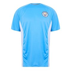 Source Lab SourceLab Manchester City Poly T-shirt Adults Blue