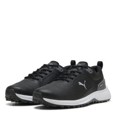 Puma Fusion Plus Sl Spikeless Golf Shoes Mens Blk/Wht